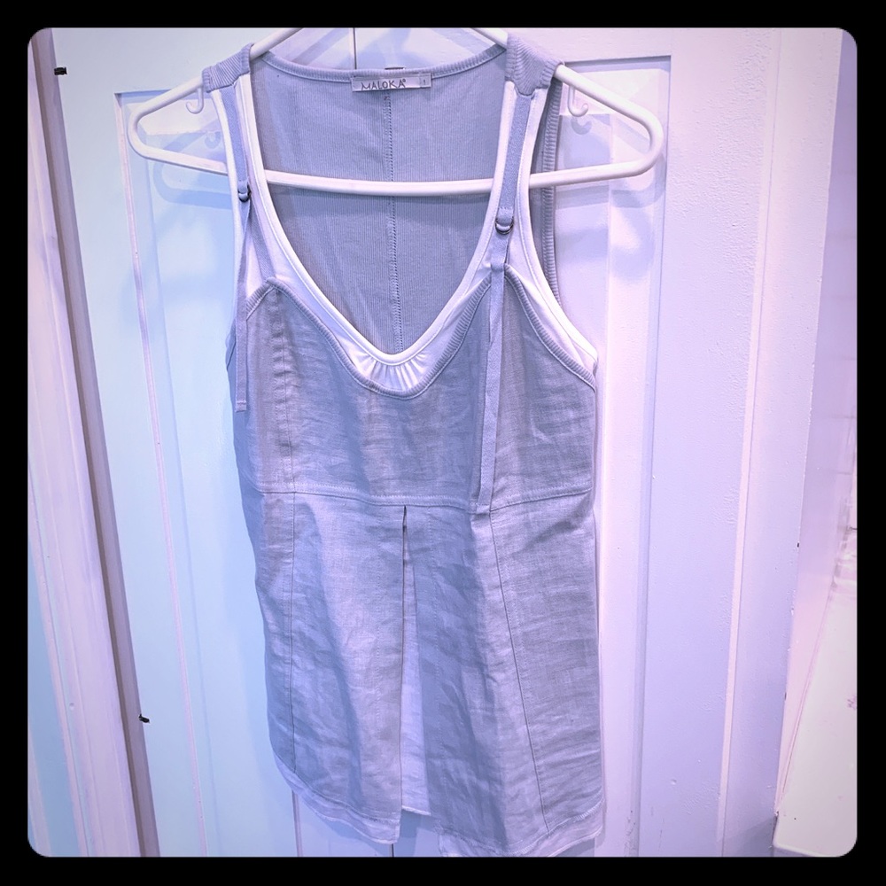 Maloka sleeveless top, perfect condition